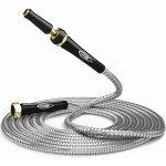 TITAN Garden Hose 150FT 304 Stainless Steel Metal Water Hose Flexible KinkFree Lightweight Durable Crush Resistant Fittin